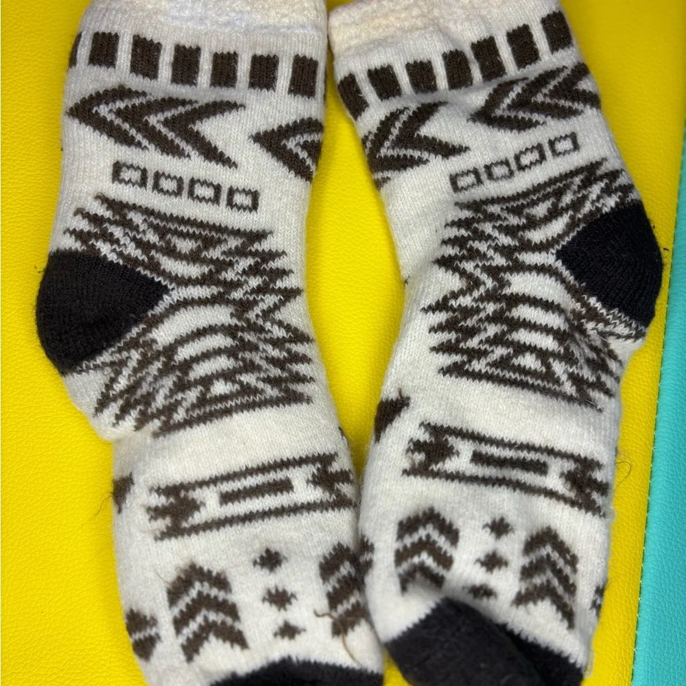 Ariat Womens Cozy Aloe-Infused House Socks Desert‎ Sand O/S